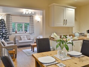 Open plan dining area and kitchen | The Old Coach House, Ulrome near Bridlington