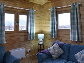 Open plan living space | Birdsong Cabin, Breakish near Broadford, Isle of Skye