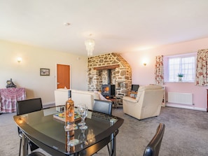 Living room/dining room | Feather Holme Farm Cottage, near Helmsley