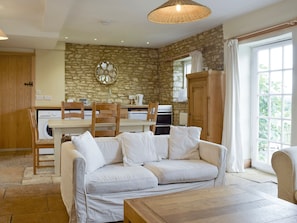Convenient open plan living space | South View Cottage, Dean, near Chadlington