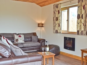 Living room | Cwm Yr Hendy Lodges - Hillside View, Crossgates, nr. Llandrindod Wells