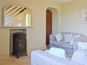 Cosy lounge provides access to stairway | 3 Gill Edge Cottages - Gill Edge Cottages, Bainbridge, near Hawes