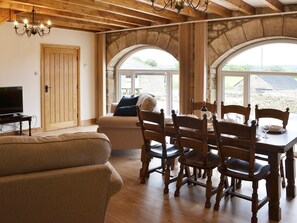 Open plan living/dining room/kitchen | The Byres, Tarset near Bellingham & Kielder