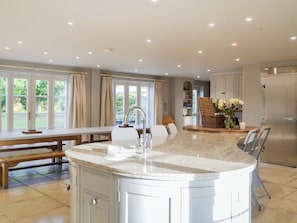 Kitchen inc. Walk-in Chiller | The Grange Farmhouse, Sculthorpe