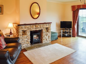 Large living room with feature fireplace | Canon Court Farmhouse, Milborne Port, near Sherborne