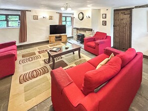 Welcoming living room | Higher Checkridge Farm- Cider House - Higher Checkridge Farm, Hawkchurch, near Lyme Regis