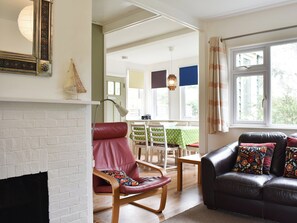 Living area through to the dining room | Cockle Cottage, Elmer, near Middleton on Sea