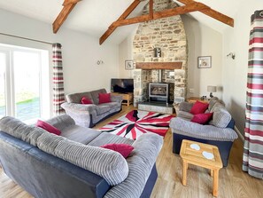 Living room/dining room | Heath Farm - Old Mill - Heath Farm , Bradworthy, near Hartland