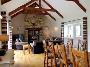 Living room/dining room | Heath Farm - Old Mill - Heath Farm , Bradworthy, near Hartland