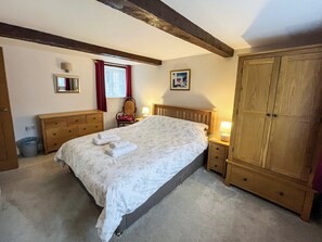 Double bedroom | Heath Farm - Old Mill - Heath Farm , Bradworthy, near Hartland