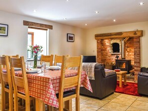 Living room/dining room | Llandremor Fawr Cottage, near Pontarddulais