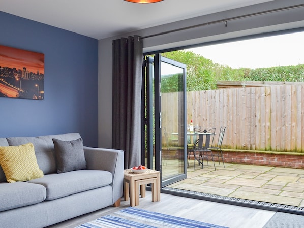 Lovely and bright living area with courtyard access | Carr Lodge, York