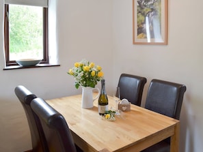 Charming dining area | Sunset - Horselake Farm Cottages, Cheriton Bishop