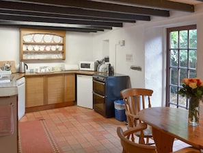 Charming kitchen/ dining room | Mill Cottage, Buckfastleigh, near Dartmoor