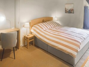 Double bedroom | Next Door Cottage, Holy Island