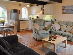 Open plan living space | The Nook, Higher Clovelly, near Hartland
