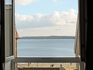 View from livingroom window | Sea Blue Cottage, Scarborough
