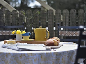 Outdoor area | Little Brook Cottage, Hebden near Grassington
