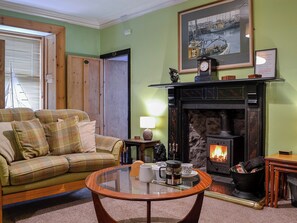 Cosy living room | Boatman&rsquo;s Cottage, Portessie, near Buckie