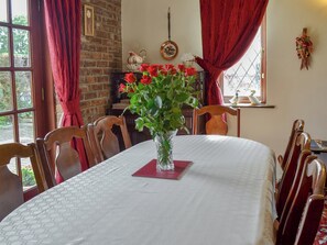 Ideal dining area | The Bungalow, Lebberston, near Filey