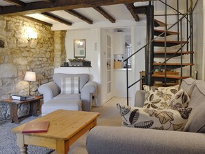Fabulous spiral staircase | Hill View Cottage, Snowshill