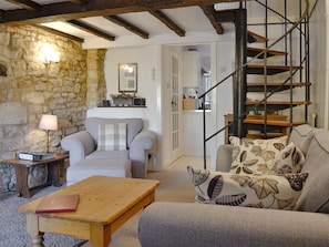 Fabulous spiral staircase | Hill View Cottage, Snowshill