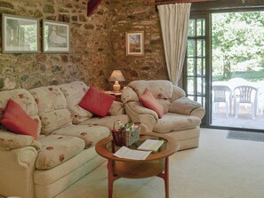 Comfortable living area | The Garden Room - Cobblestones, Marldon, near Paignton