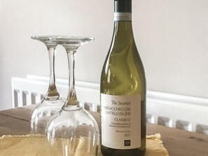 Welcome bottle of Wine Society white wine | Ebba’s Neuk, Beadnell