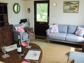 Living area | The Garden Apartment, Tregonetha, St Columb