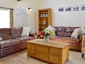 Stylish living room | Sgubor Ucha, Llanrhychwyn, Trefriw