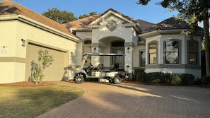 Casa Del Sol | Included 6 Seater Street Legal Golf Cart | Gulf Tide Vacations