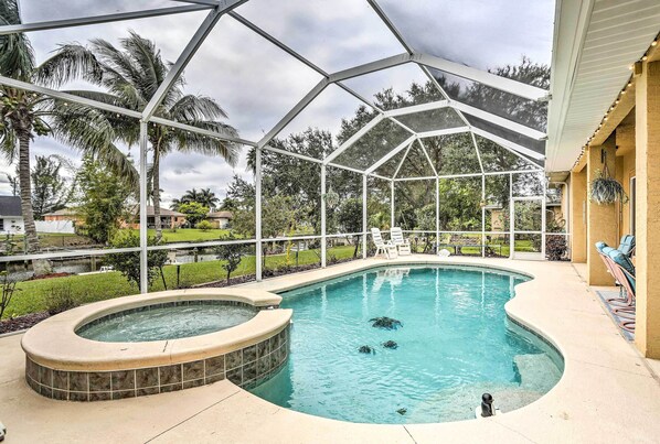 Cape Coral Vacation Rental | 4BR | 2BA | 1,880 Sq Ft | Step-Free Access