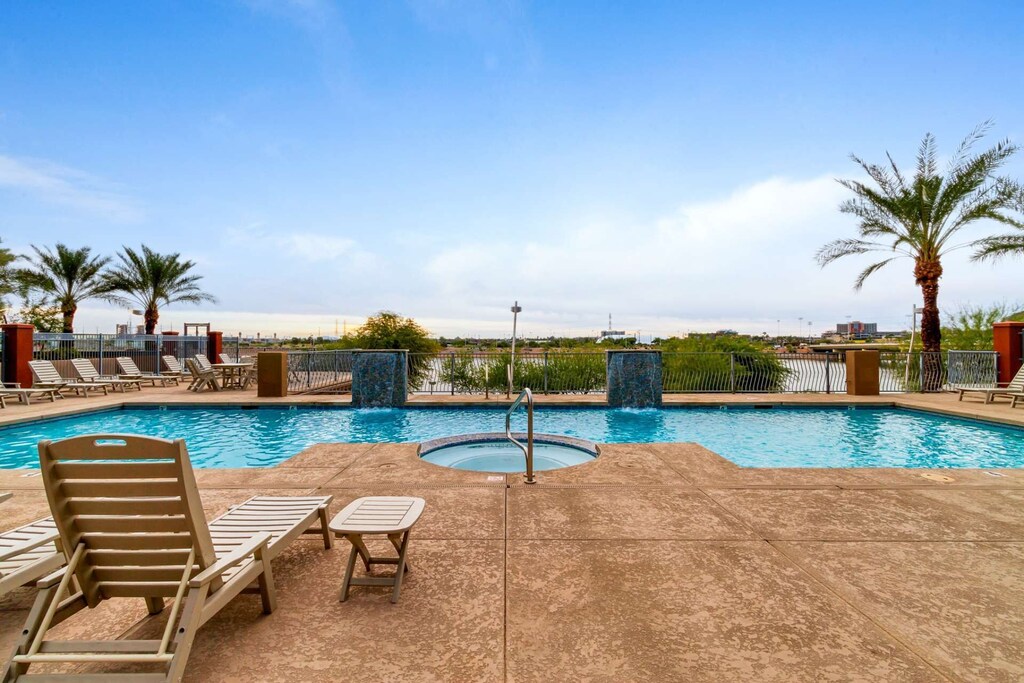 Enjoy a swim in the large heated pool its perfect for those cooler days!