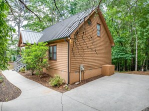 Side view of house