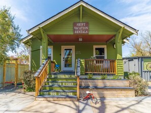 Front Break, is a fully restored 1920's bungalow, that is super inviting!