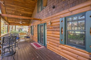 Cozy front porch