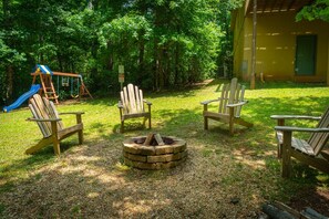 Outdoor Area with firepit