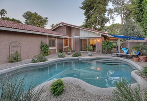 Pool can be heated for an additional fee to provide refreshing year round dips.