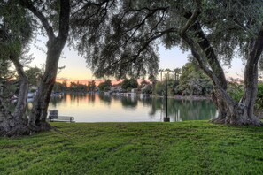 Launch the home's two kayaks and gear at the nearby kayak dock.