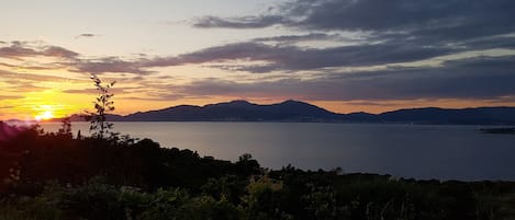 Vue depuis l'une des chambres  à coucher 