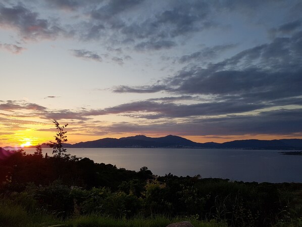 Vue depuis l'une des chambres  à coucher 