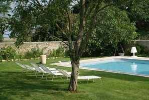 view on swimming pool