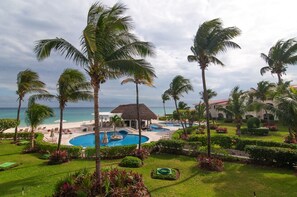 View from Large balcony with access from Master bedroom and living room. 