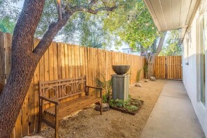 Serene  Backyard.