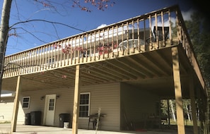 Covered patio