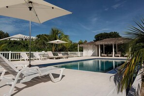 Just completed, our new heated pool