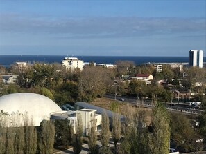 Vue sur la plage/l’océan