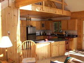 Kitchen area [includes island stove/oven]