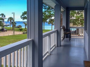 Ochlockonee Bay view from wrap around balcony
