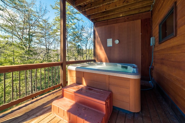 Lower Deck Hot Tub